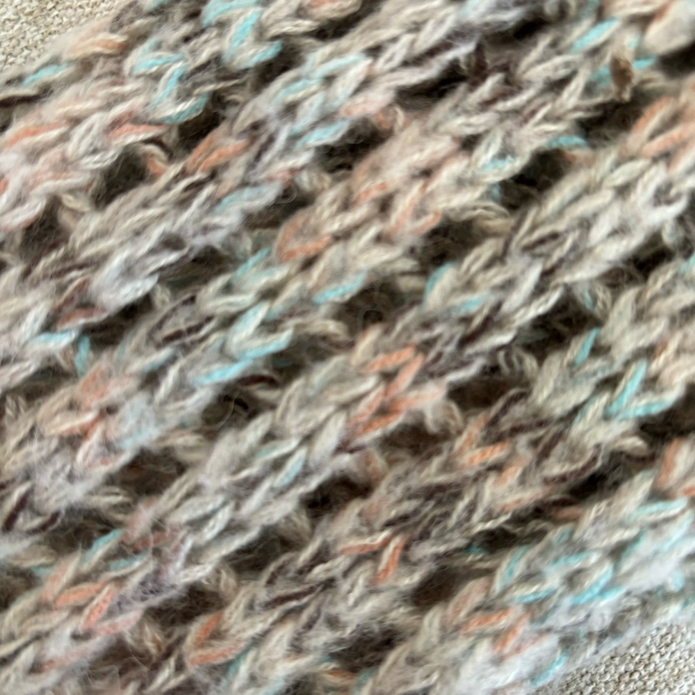 KERISMA Open Knit Long Sleeved Asymmetrical Sweater - Picture 6 of 9